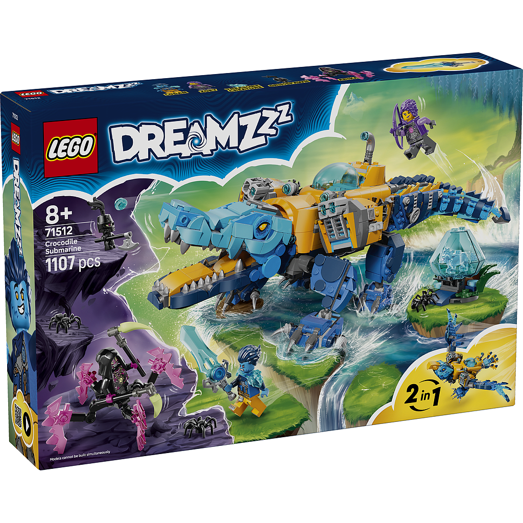 LEGO DREAMZzz Crocodile Submarine