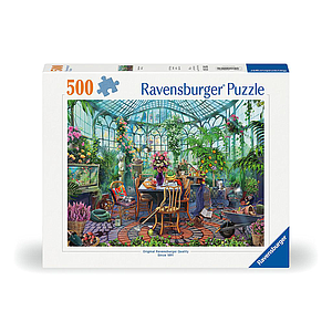 Ravensburger Puzzle 500 Pieces: Greenhouse Mornings