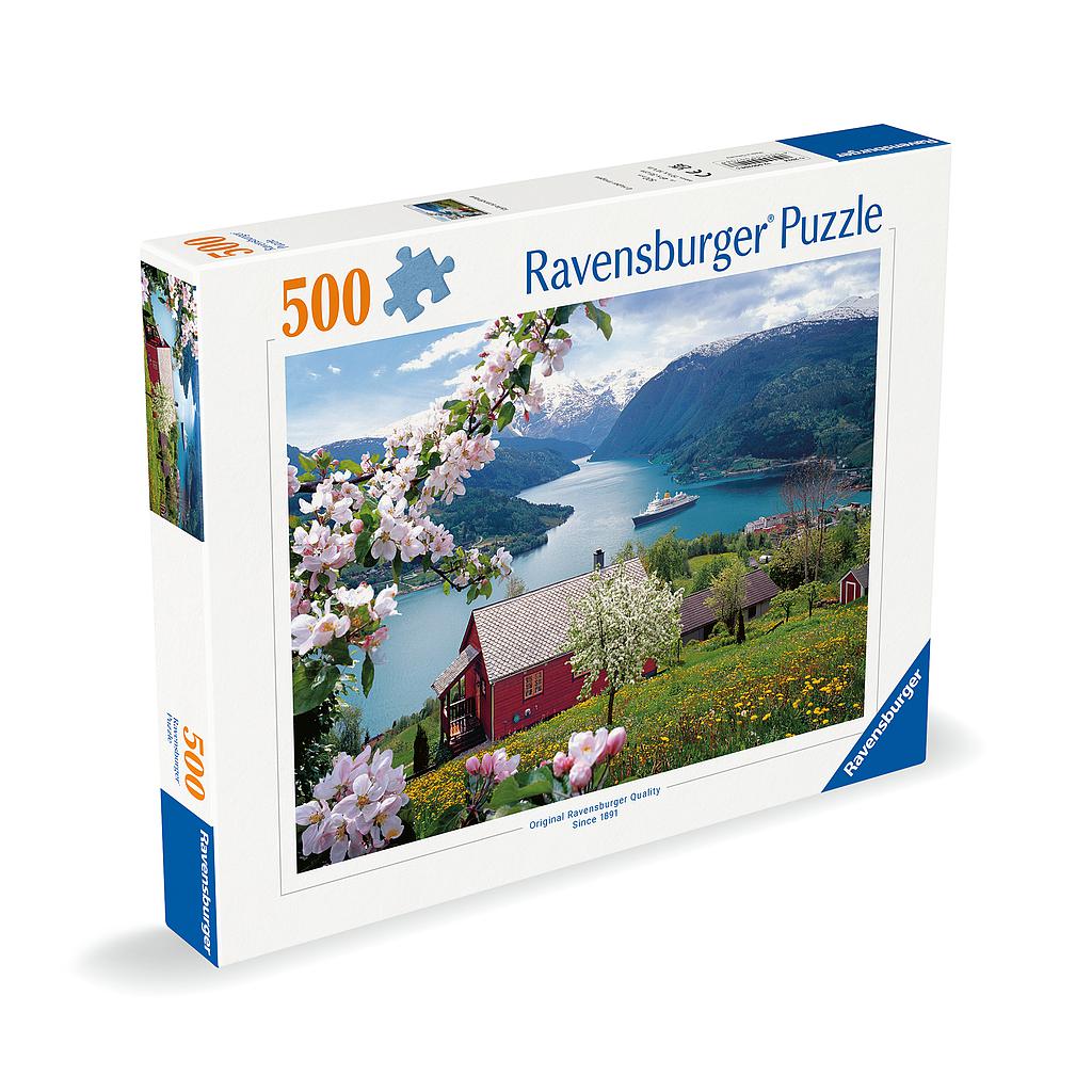 Ravensburger Puzzle 500 Pieces: Scandinavian Landscape