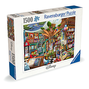 Ravensburger Puzzle 1500 Pieces: Magical Disney Bookshop