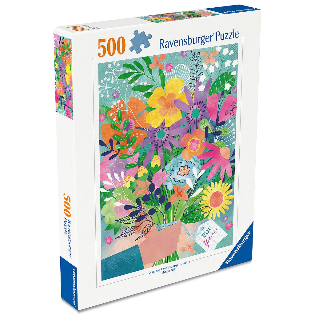 Ravensburger Puzzle 500 Pieces: Flowers For You