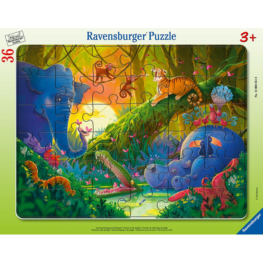 Ravensburger Big Frame Puzzle 36 Pieces: Jungle