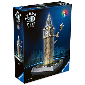 Ravensburger 3D Puzzle With LED Light: Big Ben