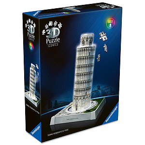 Ravensburger 3D Puzzle With LED Light: Tower of Pisa