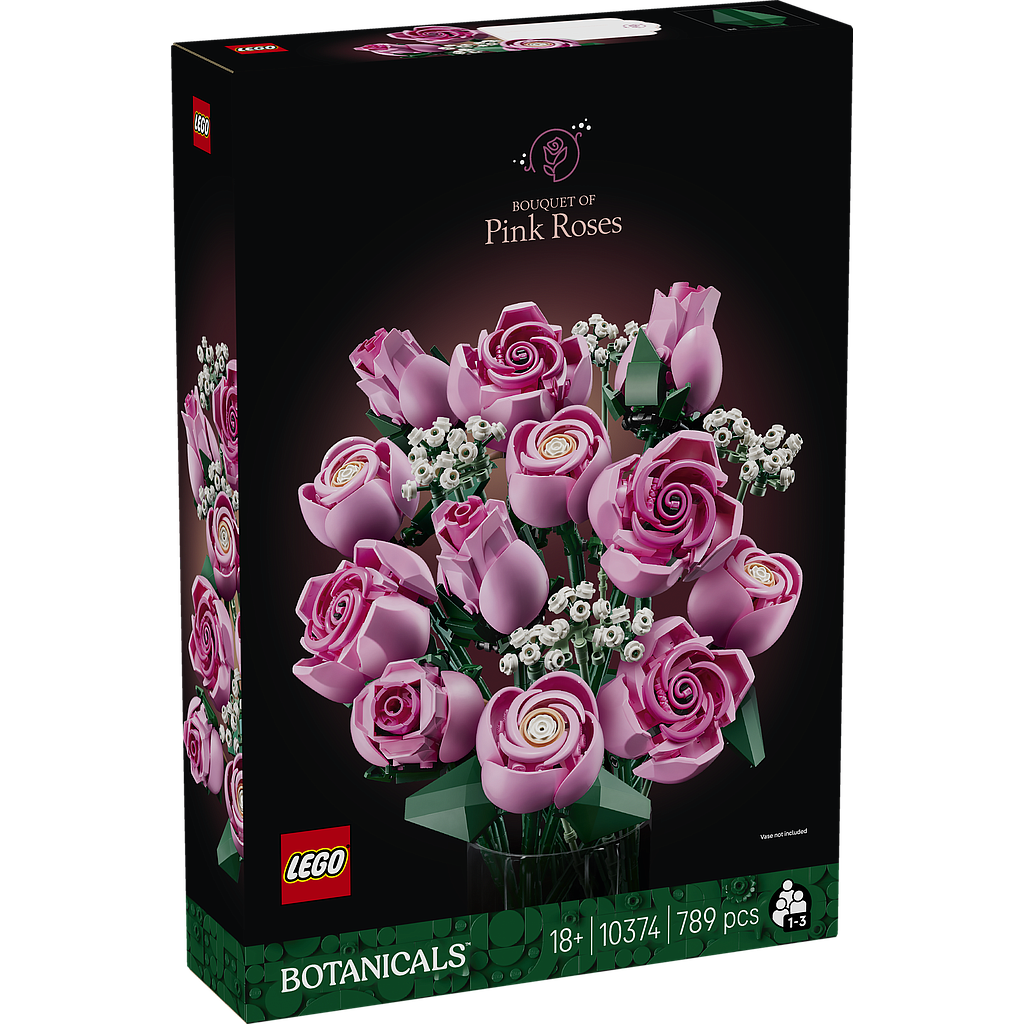 LEGO Botanical Bouquet of Pink Roses