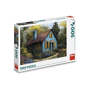 Dino pusle 500 tk: sinine maja
