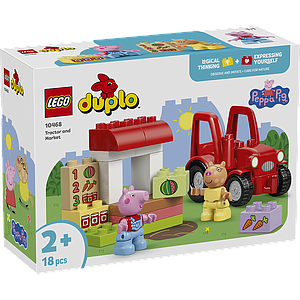 LEGO DUPLO Peppa Pig Traktor ja turg