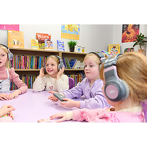 ClassCast Audio Broadcasting Headphones 6pk
