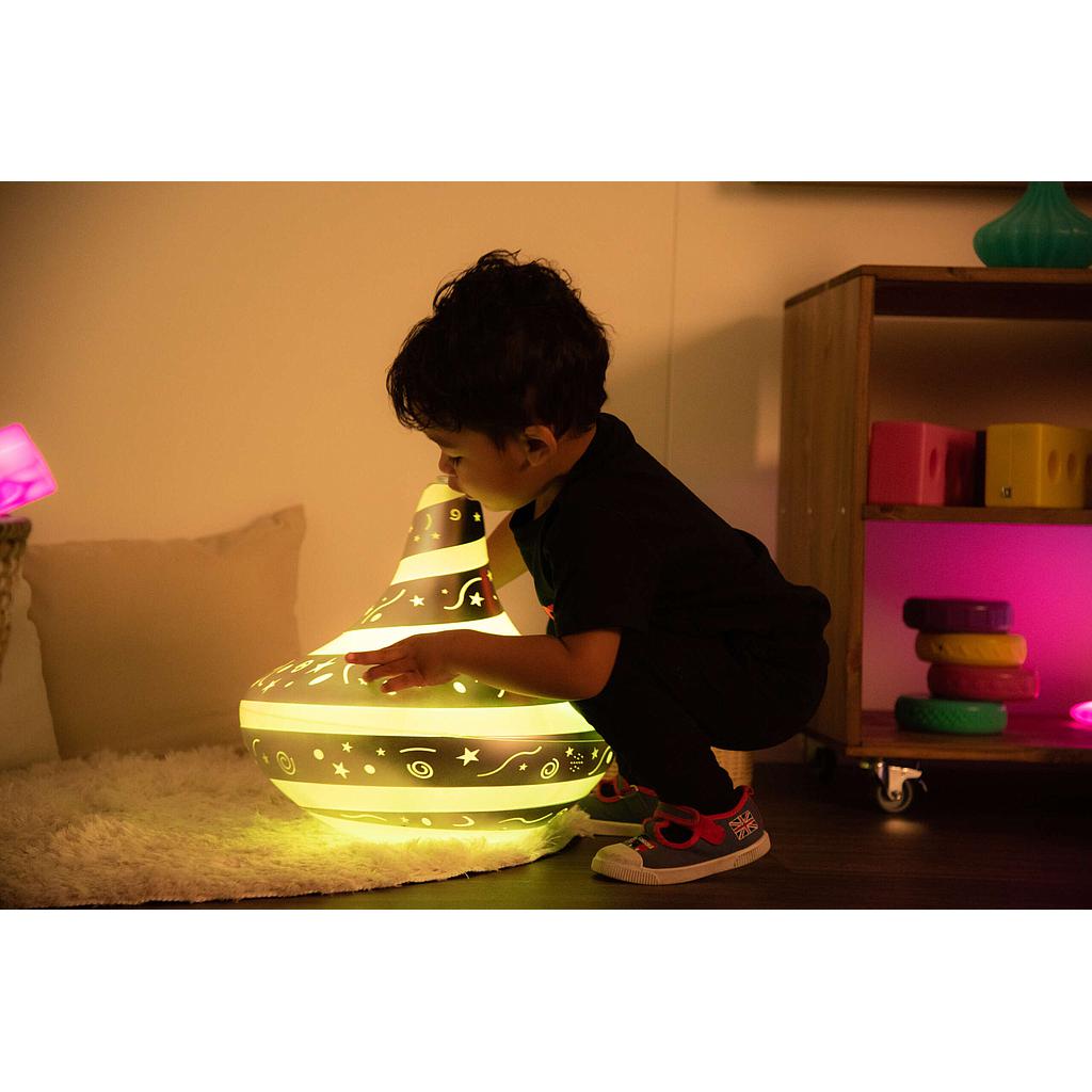 TTS Giant Light & Sound Spinning Top