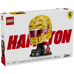 LEGO Editions Scuderia Ferrari HP Lewis Hamilton Helmet