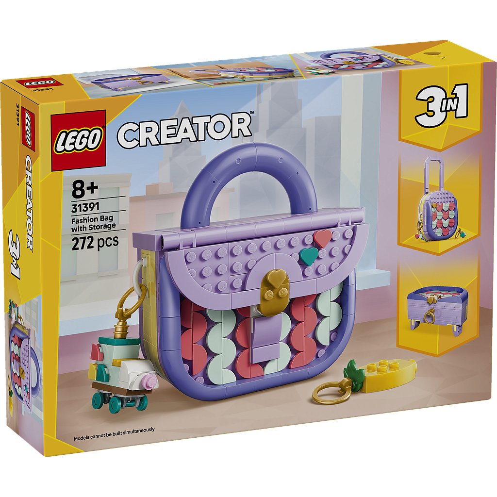 LEGO Creator Art Fashion Bag with Storage