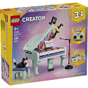 LEGO Creator Muusikateemaline kaunistus: klaver kassiga