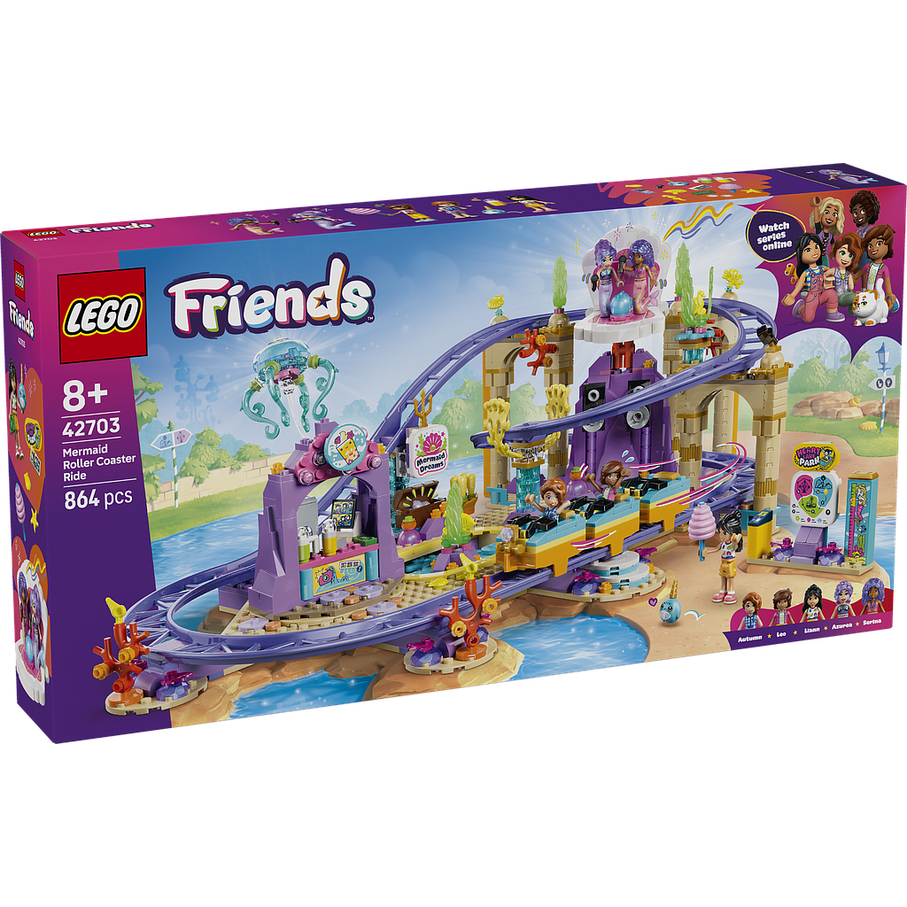 LEGO Friends Mermaid Roller Coaster Ride