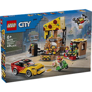 LEGO City Pizza Delivery Experience with Vehicles