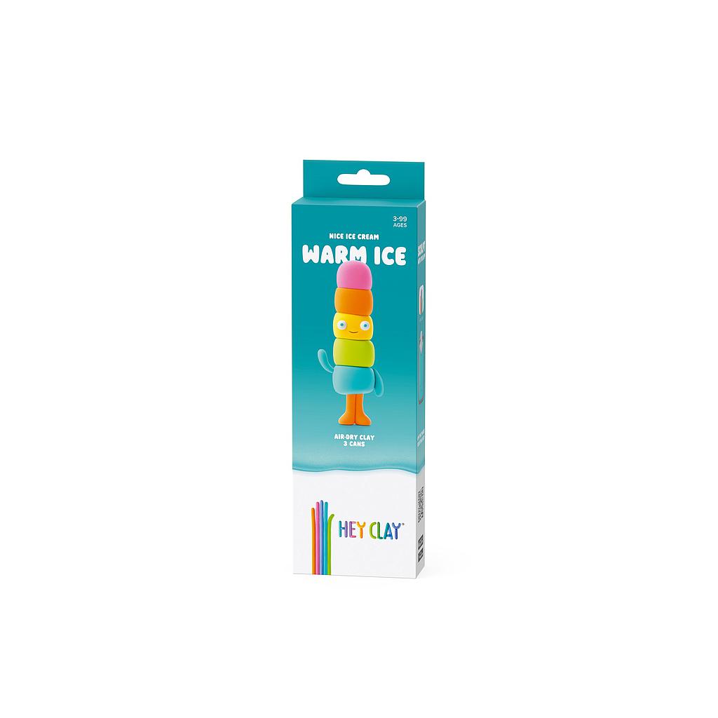 HEY CLAY Modeling Clay 3 Pieces: Warm Ice