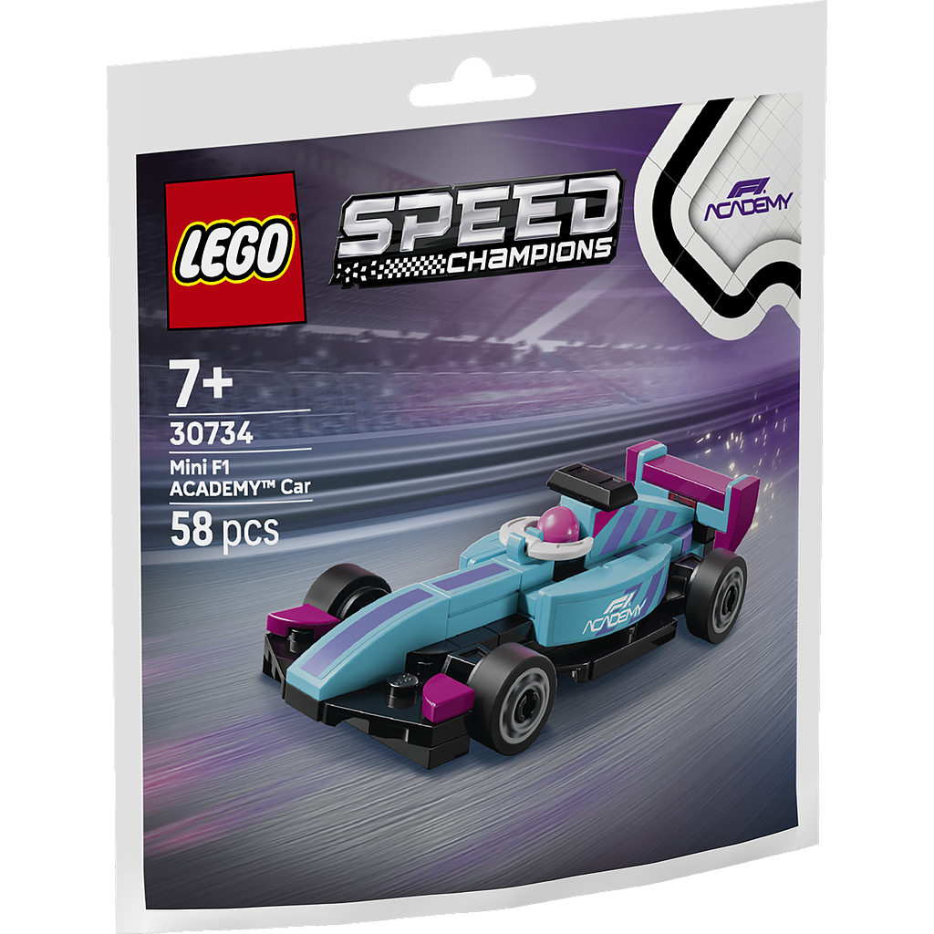 LEGO Speed Champion Mini F1 ACADEMY Car