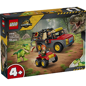 LEGO Jurassic World Young T. rex Transport Truck