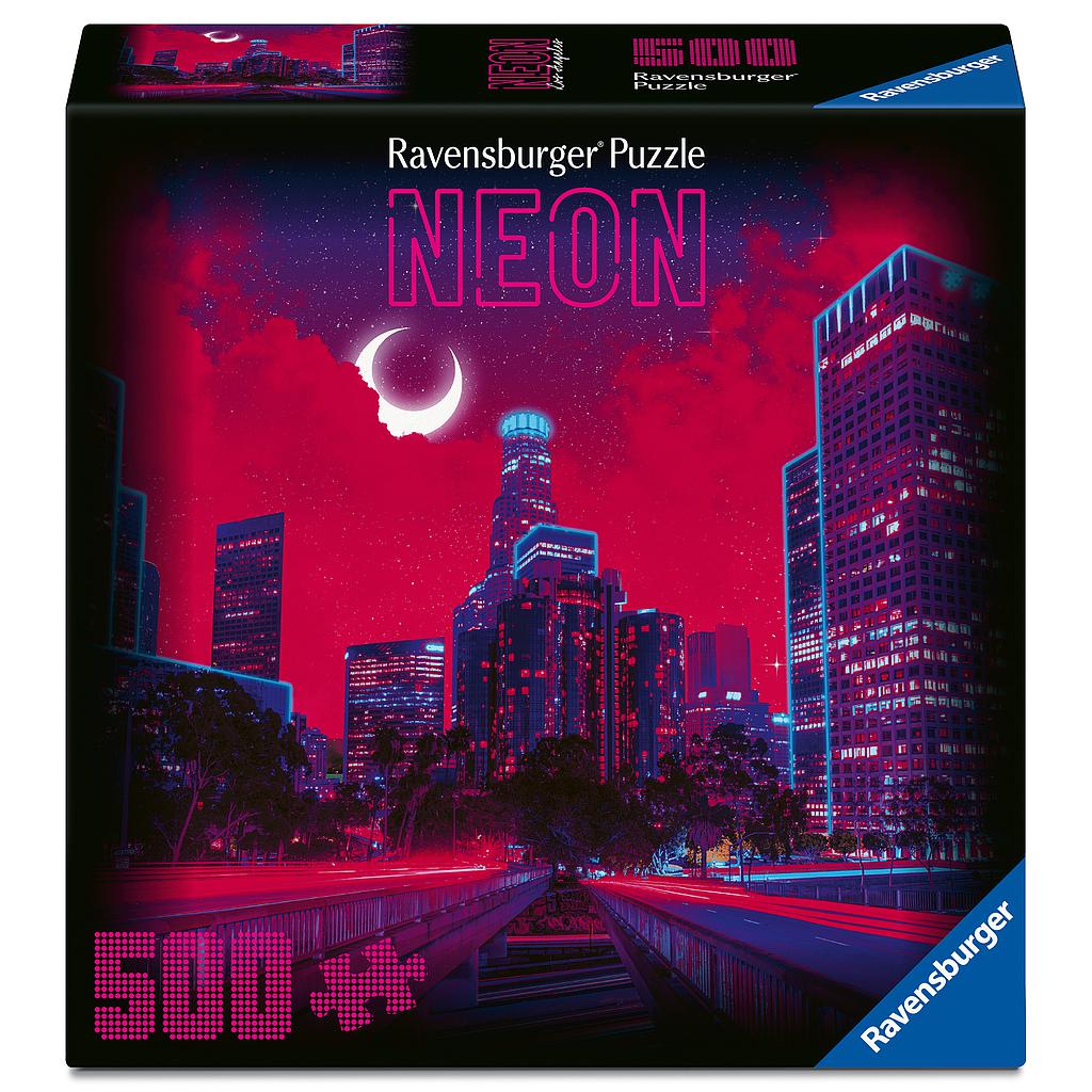 Ravensburger Neon Puzzle  500 Pieces: Los Angeles