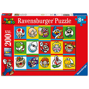 Ravensburger pusle 200 XXL tk: Super Mario tegelased