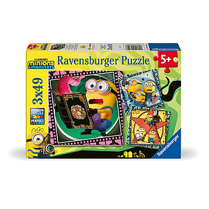 Ravensburger Puzzle 3x49 Pieces: Minions &amp; Monsters Movie