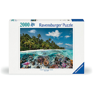 Ravensburger pusle 2000 tk: sukeldumas Maldiividel