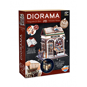Buki Bookshop Diorama