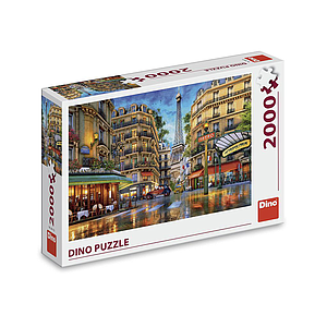 Dino Puzzle 2000 Pcs: Reflections of Paris