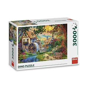 Dino Puzzle 3000 Pcs: Picturesque Mill
