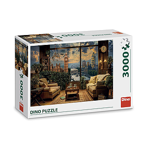 Dino Puzzle 3000 Pcs: Painted London