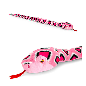 Keel Toys Keeleco Pink Snake, 100 cm