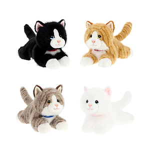 Keel Toys Keeleco Kitty Love Cat, 28 cm - 4 Designs
