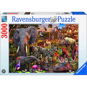 Ravensburger pusle 3000 tk Dzungel
