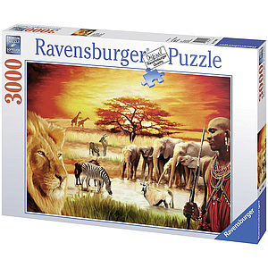 Ravensburger puzzle 3000 pc Savannah Animals