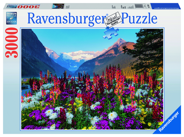 Ravensburger pusle 3000 tk Lillelised mäed