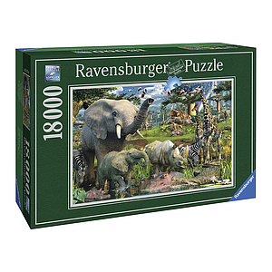 
Ravensburger Puzzle 18000 pc African Animals
