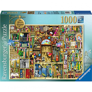 Ravensburger Puzzle 1000 pc Bizarre Bookshop