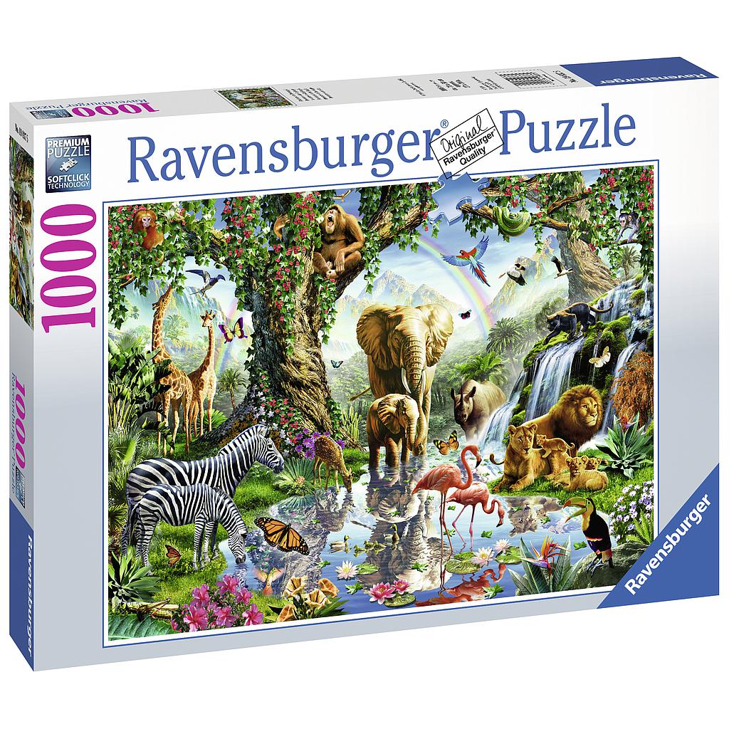 Ravensburger Puzzle 1000 pc Adventure in Jungle