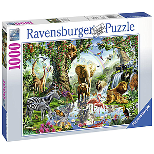 Ravensburger Puzzle 1000 pc Adventure in Jungle