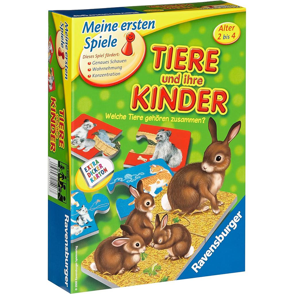 Ravensburger Animals And Their Children Game