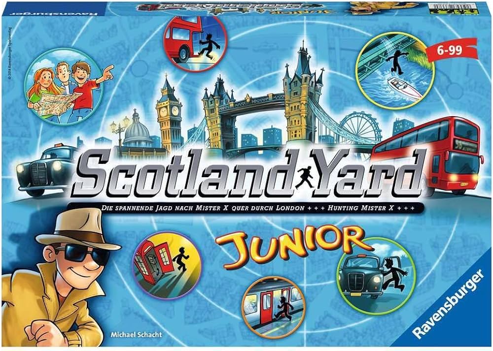 Ravensburger lauamäng Scotland Yard Juunior