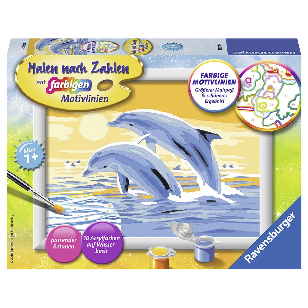 Ravensburger Painting by Numbers Friends of the Sea