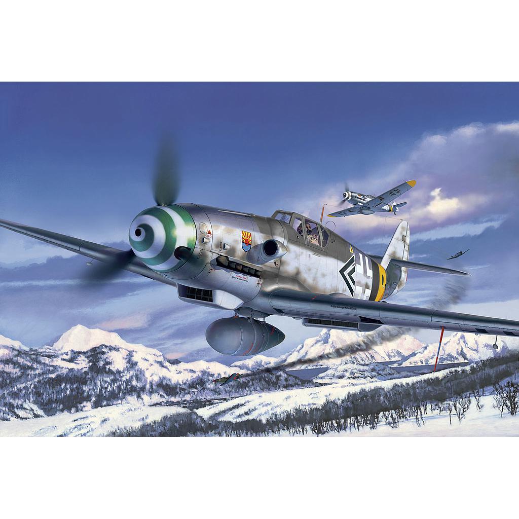 Revell liimitav mudel Messerschmitt Bf109 G-6 (hil..