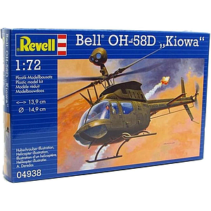 Revell liimitav mudel helikopter Bell OH-58D Kiowa 1:72