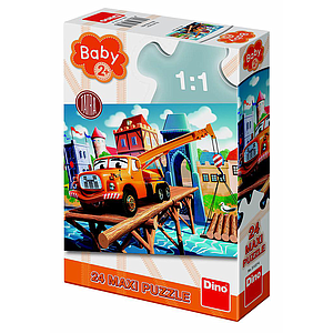 Dino Puzzle 24 pc, Tatra Car