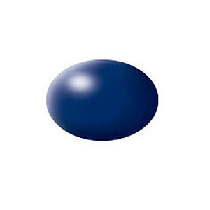 Revell Water Color Paint Dark Blue Solid Silk Matt