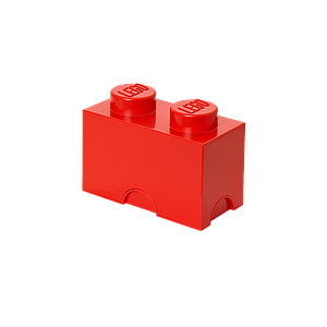 LEGO Storage Brick 2 Red