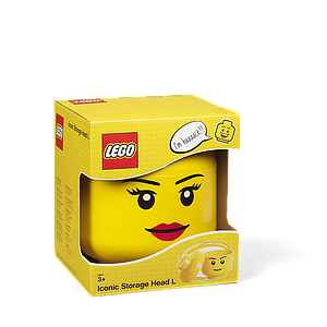 LEGO Storage Head L– Girl