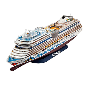 Revell Plastic Model Cruiser Ship AIDAblu 1:400