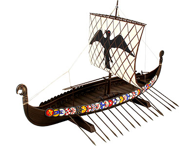 Revell plastic model Viking Ship 1:50
