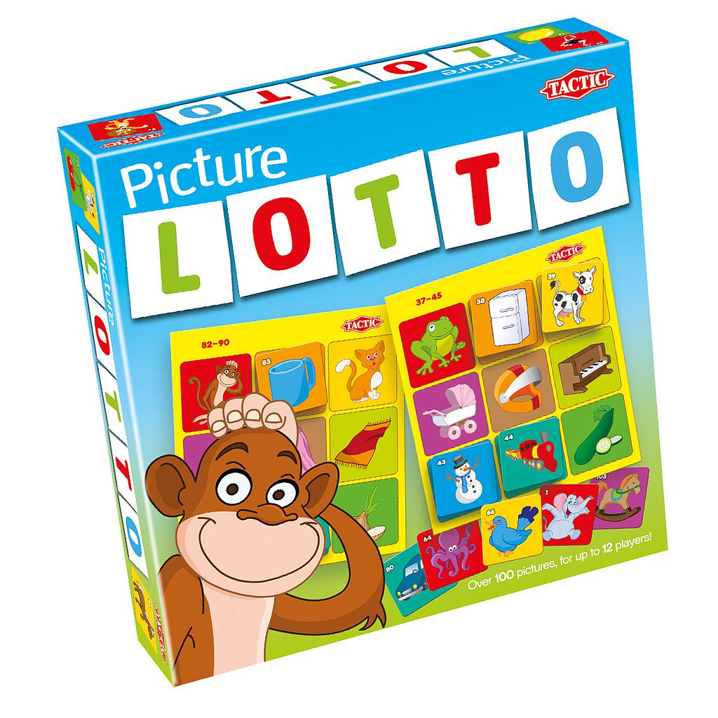 Tactic Board Game Picture Lotto 